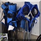 L21. Outdoor folding chairs - $8 each 